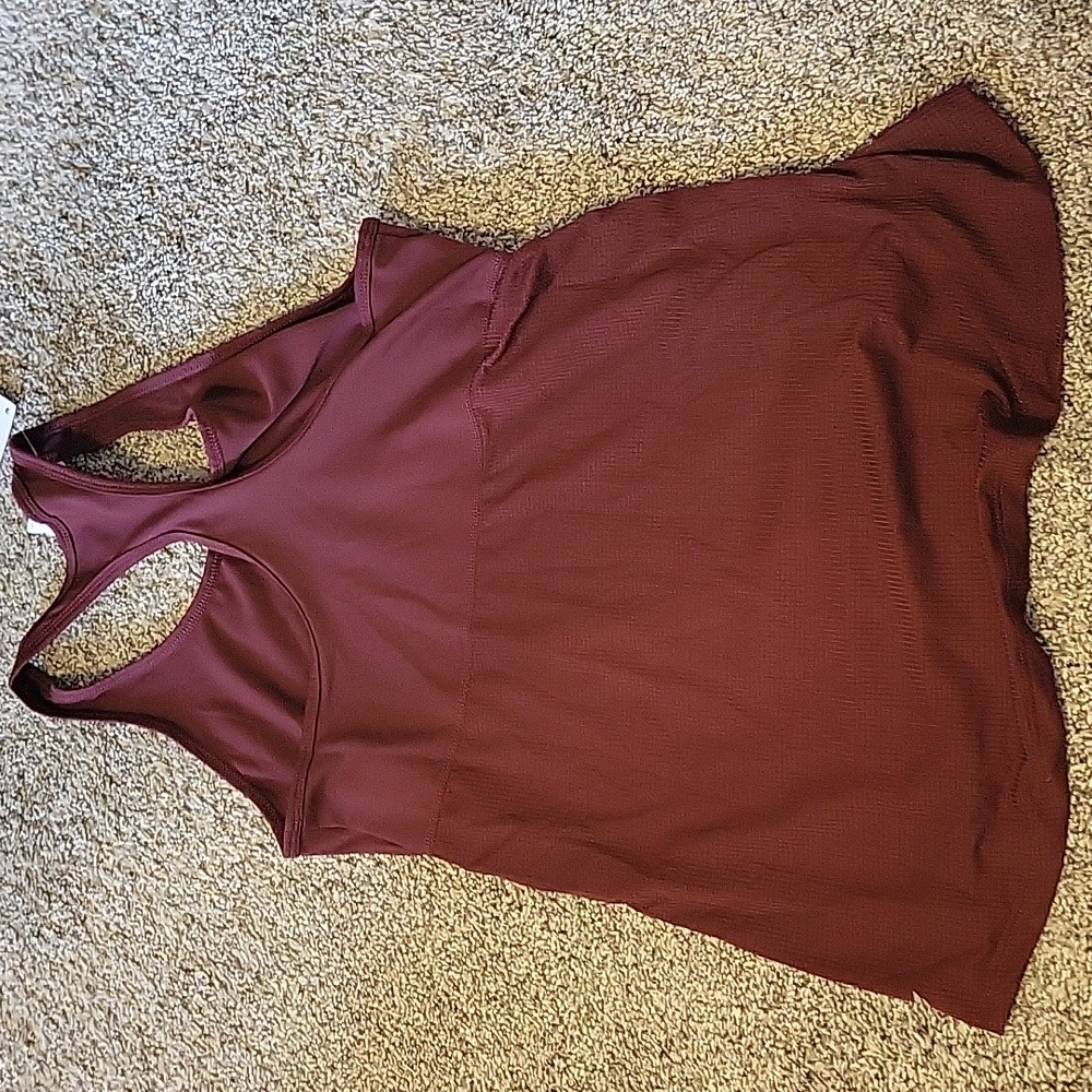 Fabletics Small Maroon Tank - Picture 2 of 3